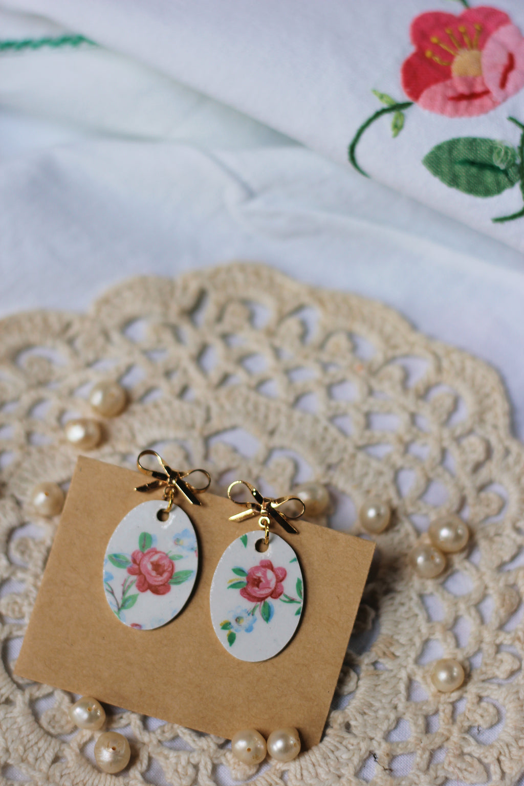 Boucles d'oreilles Rosalie