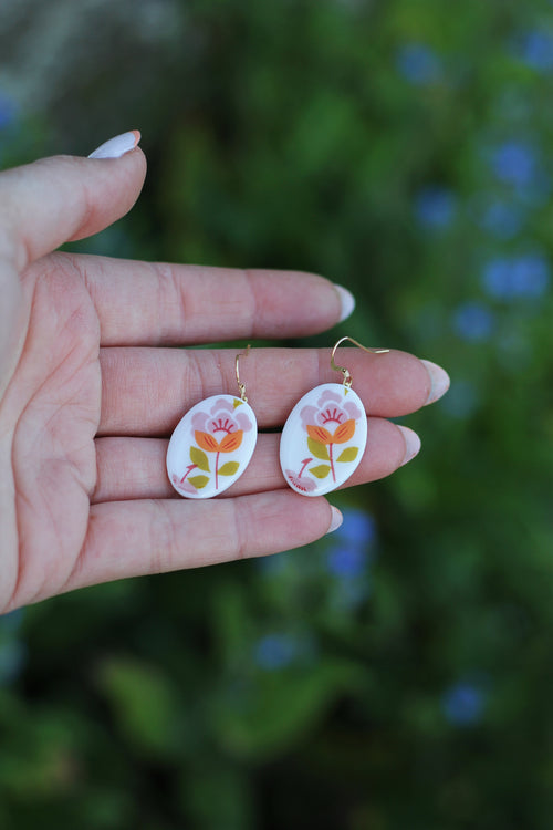 Boucles d'oreilles Capucine